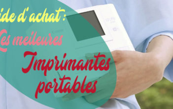 IMPRIMANTE PHOTO PORTABLE : Top 5 des meilleures imprimantes nomades en 2021 Banière guide d'achat imprimante photo portable