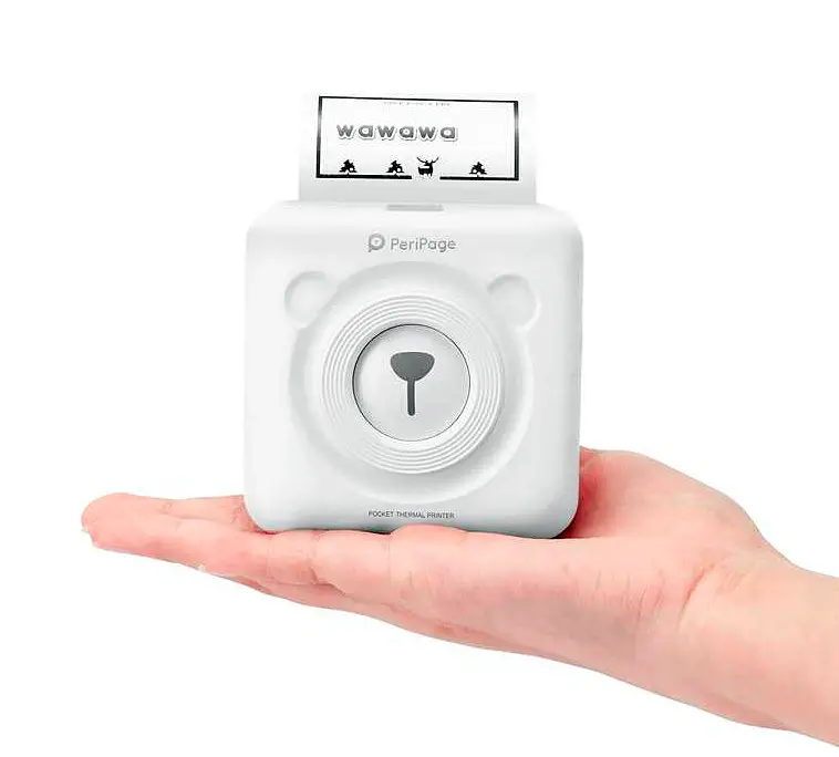 Mini imprimante thermique Peripage Bluetooth portable avec 10 rouleaux de papier  d'impression - Rose - Imprimante Photo - Achat & prix
