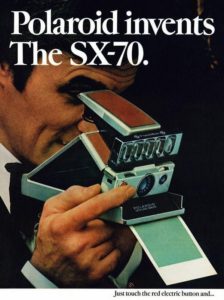 Publicité vintage Polaroid SX-70