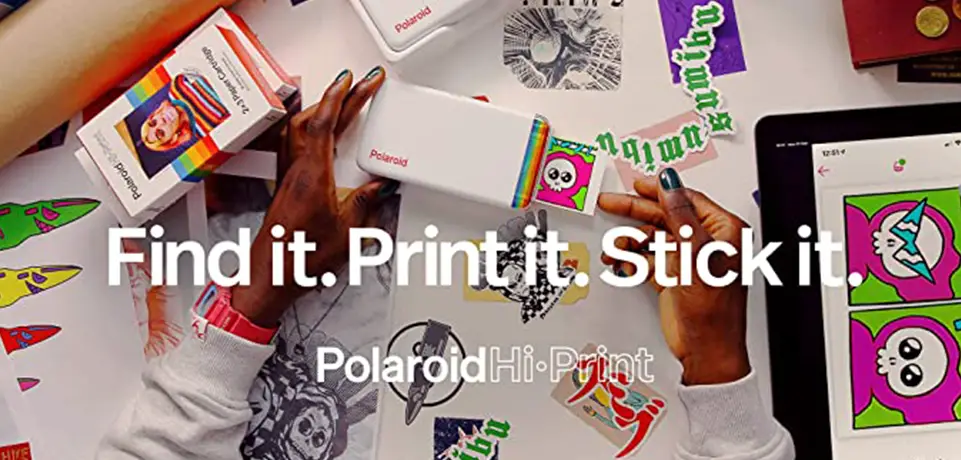 Polaroid Hi-Print imprimante portable + Recharge de 20 feuilles