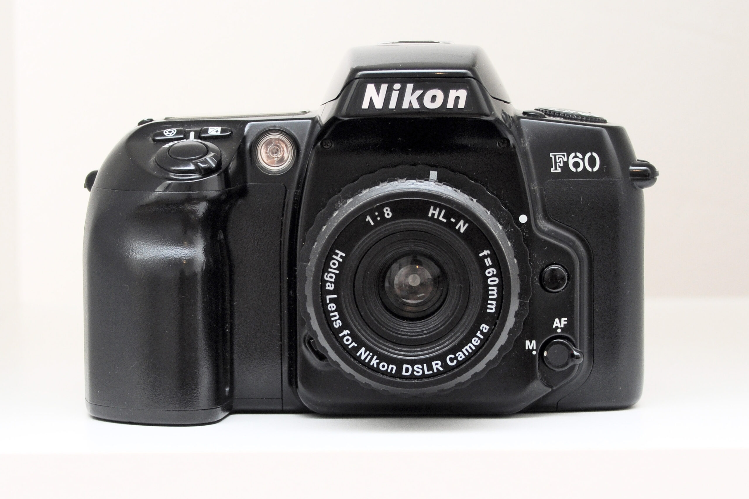 Objectif Holga sur Nikon F60